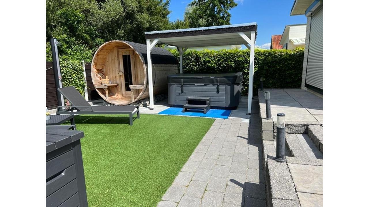 Chalet Buutengeweun, Met Luxe Jacuzzi En Tonsauna Sint Annaland Zewnętrze zdjęcie